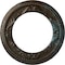 Ekena Millwork Roped Medway Medallion (Canopies up to 7 1/2"), 12 1/4"OD x 7 1/2"ID x 7/8"P, Bronze Blue Patina CM12MEBBS - alternate 1